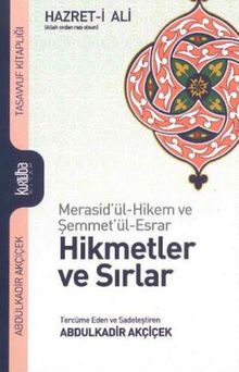 Hz.Ali Hikmetler ve Sırlar kitap kapağı