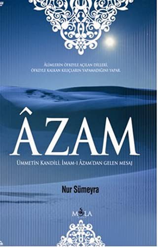 Azam kitap kapağı