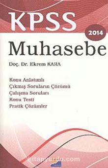 2014 KPSS Muhasebe kitap kapağı
