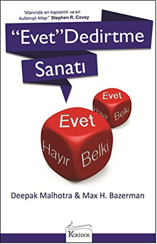 "Evet" Dedirtme Sanatı kitap kapağı