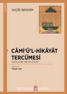 Cami‘ü’l-Hikayat Tercümesi kitap kapağı
