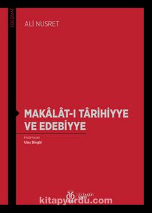 Makalat-ı Tarihiyye ve Edebiyye kitap kapağı
