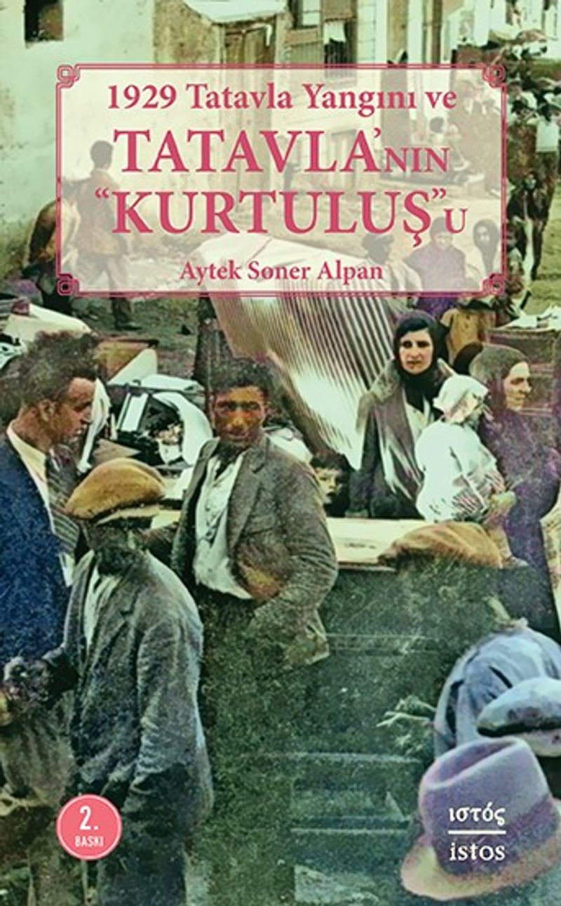 1929 Tatavla Yangını ve Tatavla'nın Kurtuluş'u kitap kapağı
