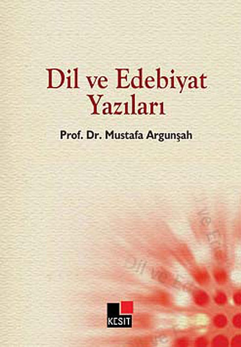 Dil ve Edebiyat Yazıları kitap kapağı