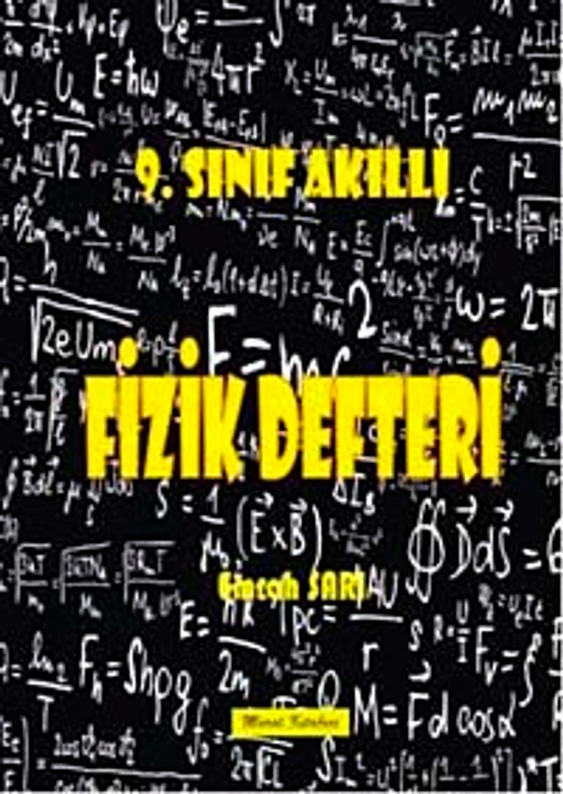 9. Sınıf Akıllı Fizik Defteri kitap kapağı