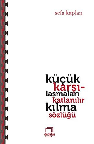 Küçük Karşılaşmaları Katlanılır Kılma Sözlüğü kitap kapağı