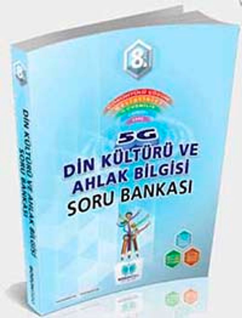 8. Sınıf 5G Din Kültürü ve Ahlak Bilgisi Soru Bankası kitap kapağı