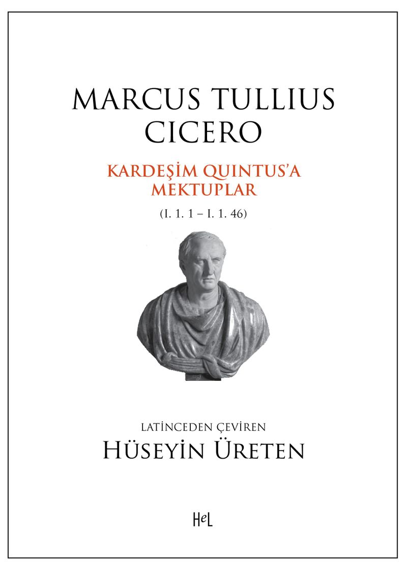 Kardeşim Quintus'a Mektuplar kitap kapağı