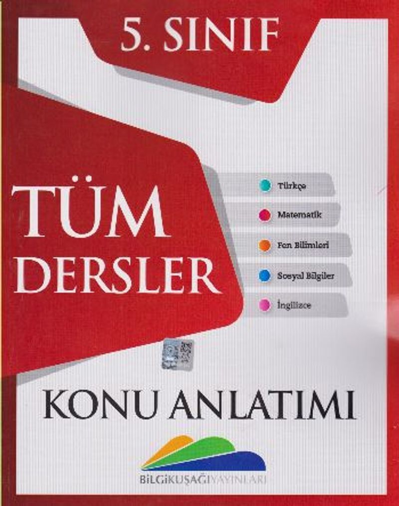 5. Sınıf Tüm Dersler Konu Anlatımı kitap kapağı