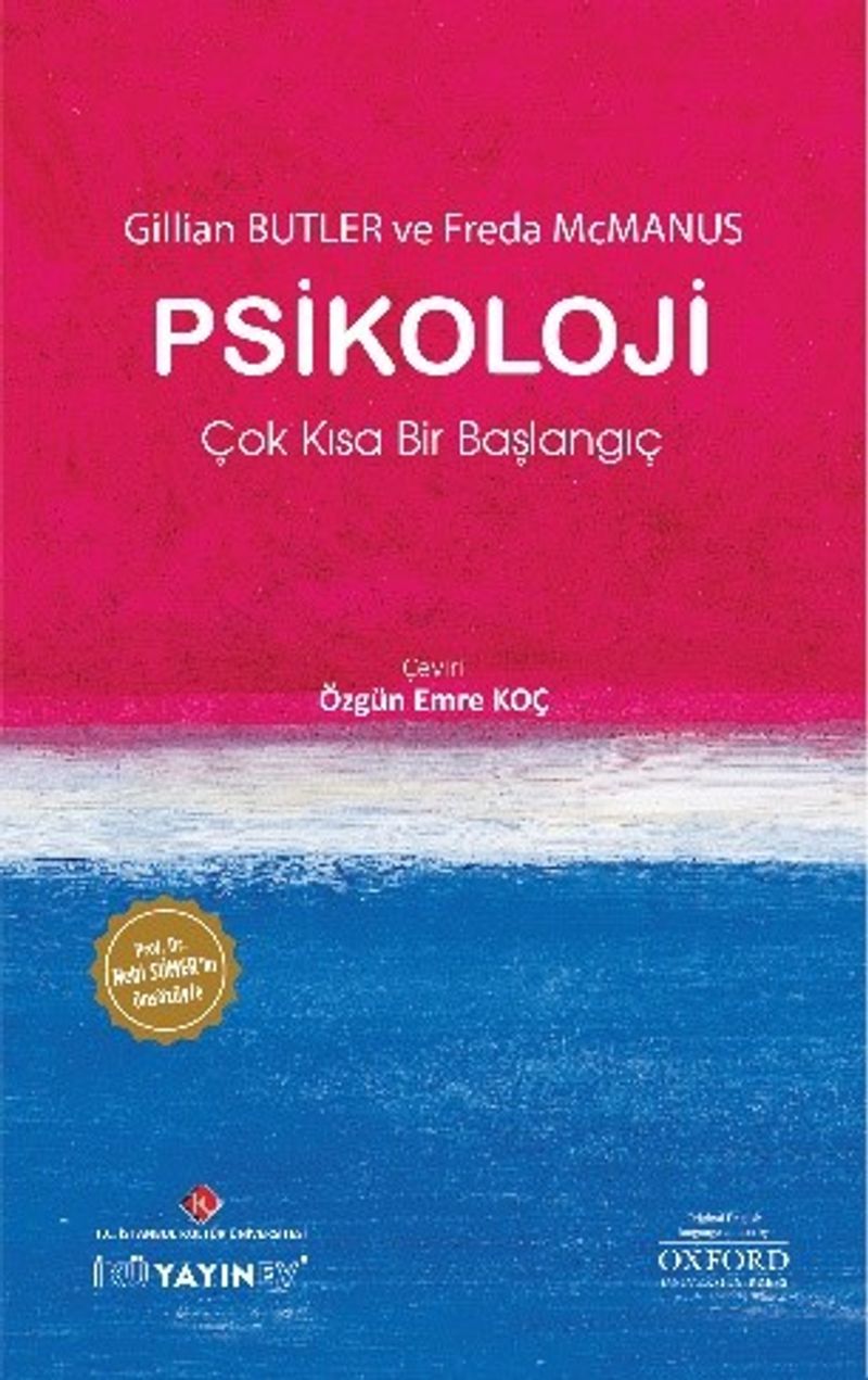 Psikoloji Çok Kısa Bir Başlangıç kitap kapağı