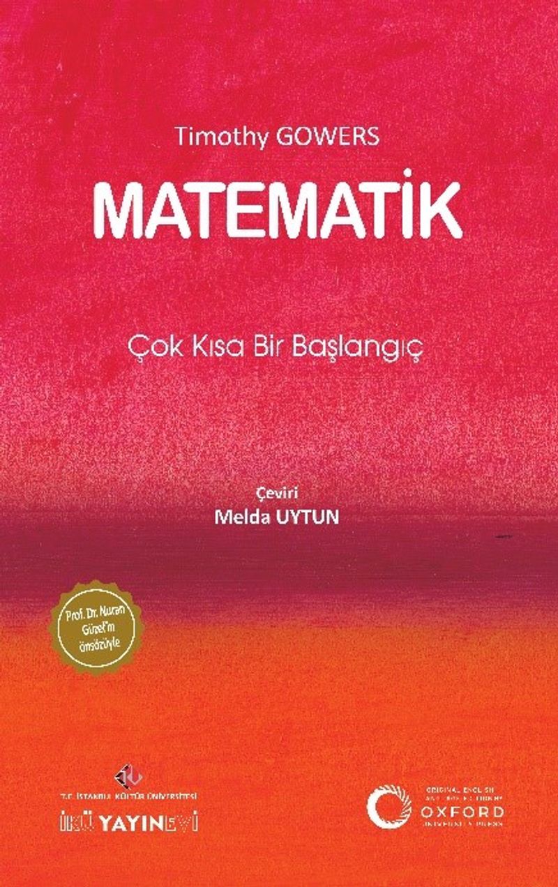 Matematik: Çok Kısa Bir Başlangıç kitap kapağı
