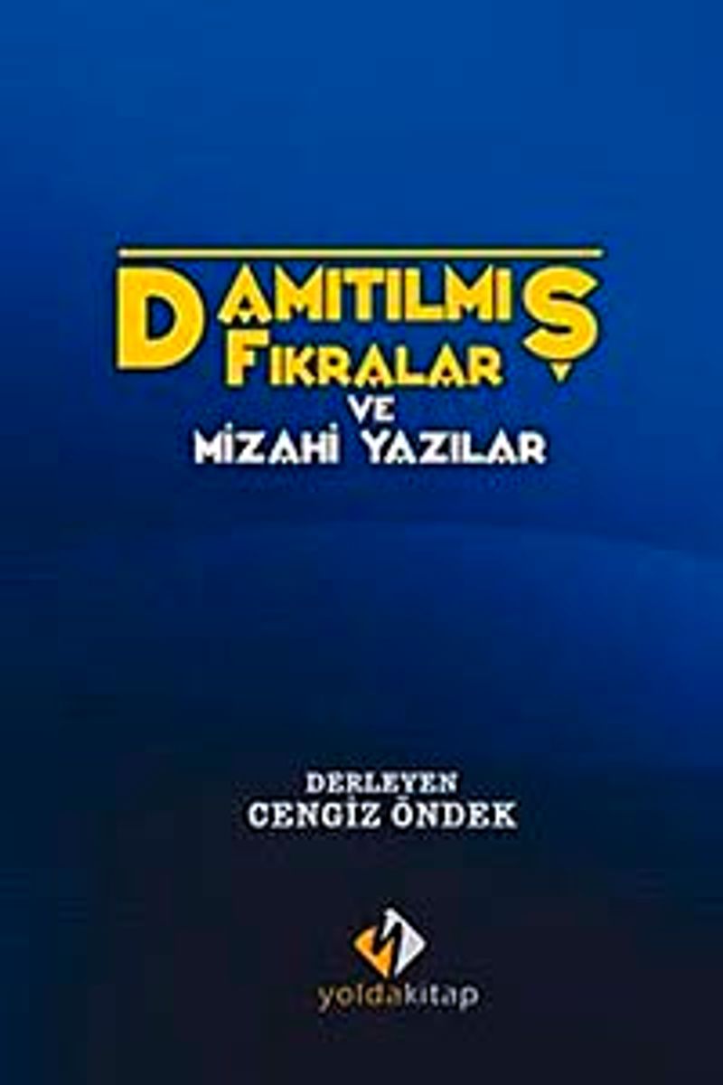 Damıtılmış Fıkralar ve Mizahi Yazılar kitap kapağı