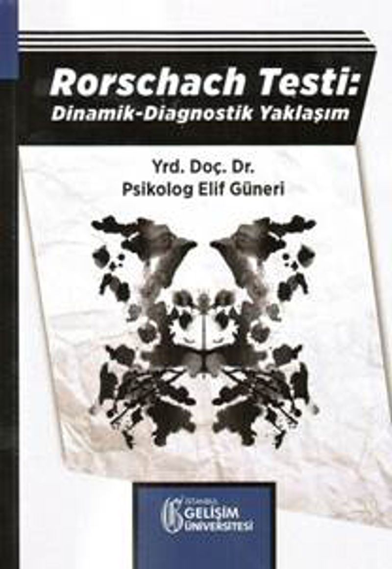 Rorschach Testi: Dinamik - Diagnostik Yaklaşım kitap kapağı