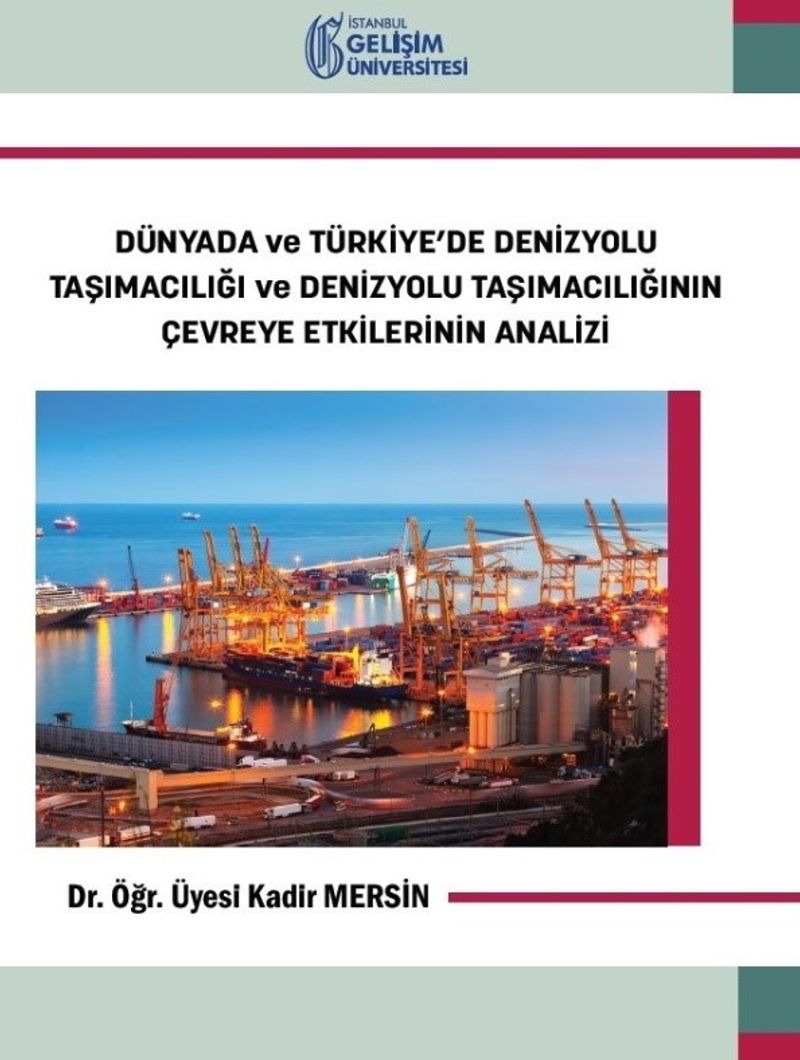 Dünyada ve Türkiye’de Denizyolu Taşımacılığı ve Denizyolu Taşımacılığının Çevreye Etkilerinin Analiz kitap kapağı