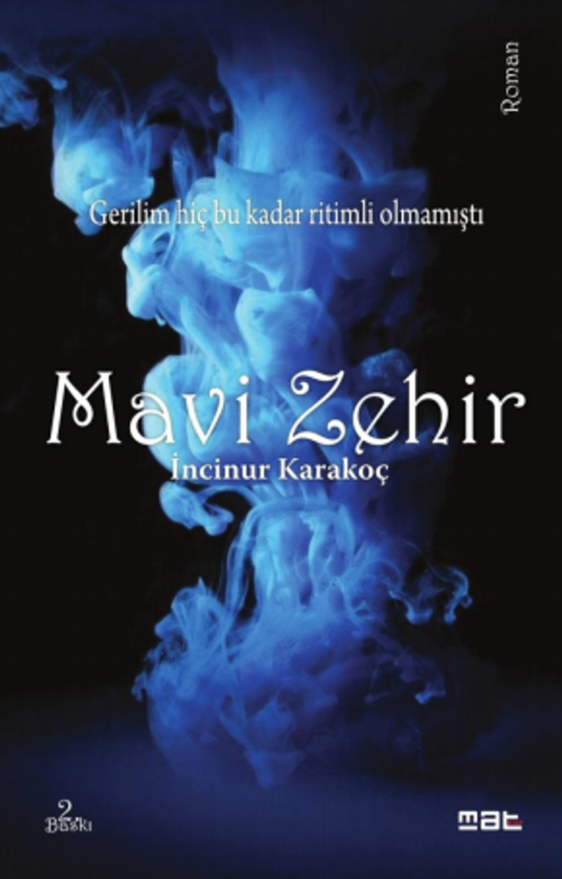 Mavi Zehir kitap kapağı