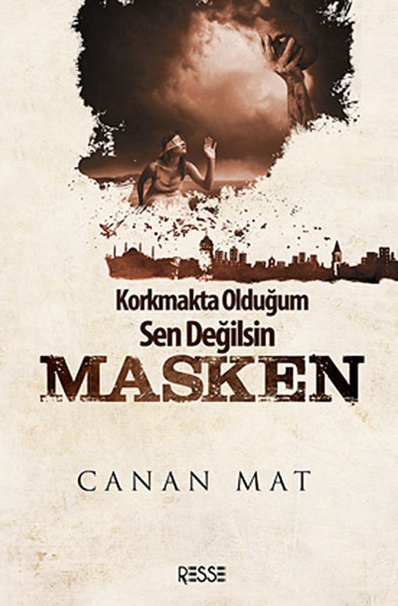Korkmakta Olduğum Sen Değilsin Masken kitap kapağı