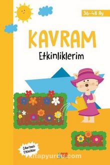 Kavram Etkinliklerim (3+ Yaş) kitap kapağı