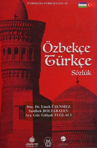 Özbekçe-Türkçe Sözlük kitap kapağı