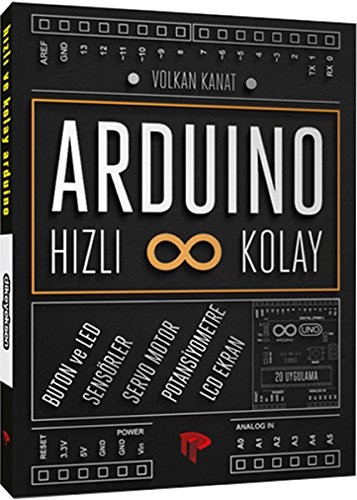 Hızlı ve Kolay Arduino kitap kapağı