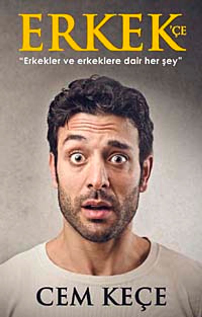 Erkekçe kitap kapağı