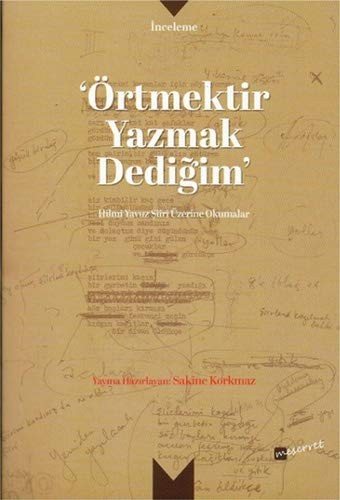 Örtmektir Yazmak Dediğim kitap kapağı