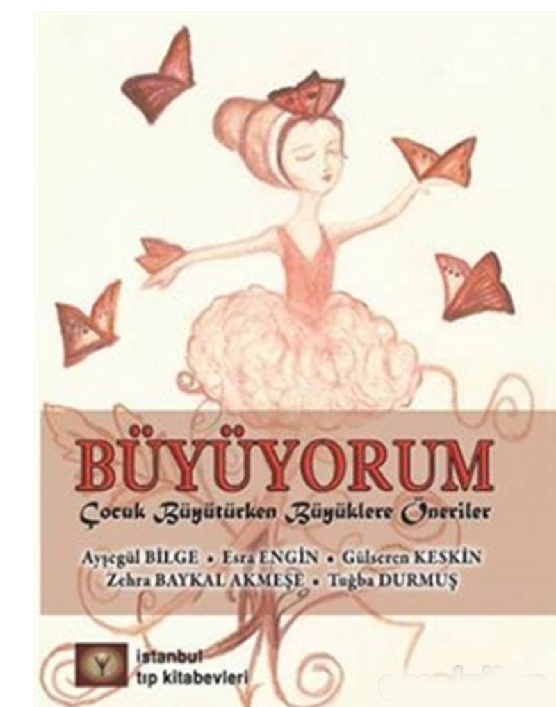 Büyüyorum kitap kapağı