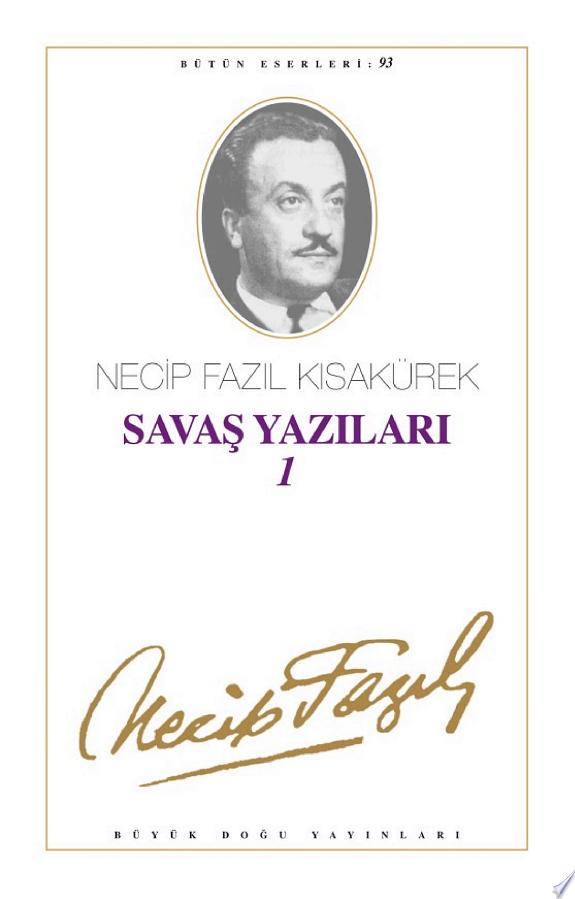 Savaş Yazıları 1 kitap kapağı