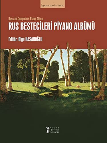 Rus Bestecileri Piyano Albümü kitap kapağı