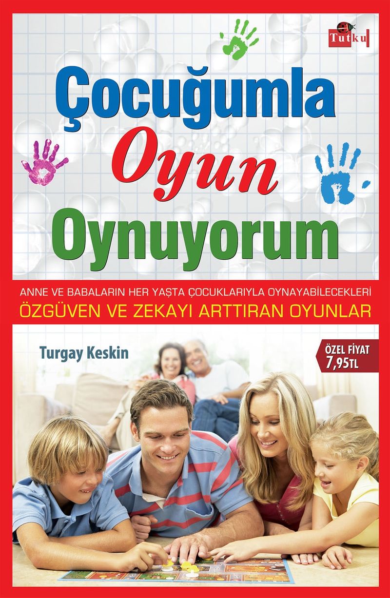 Çocuğumla Oyun Oynuyorum kitap kapağı