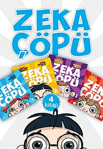Zeka Çöpü Seti  (4 Kitap) kitap kapağı