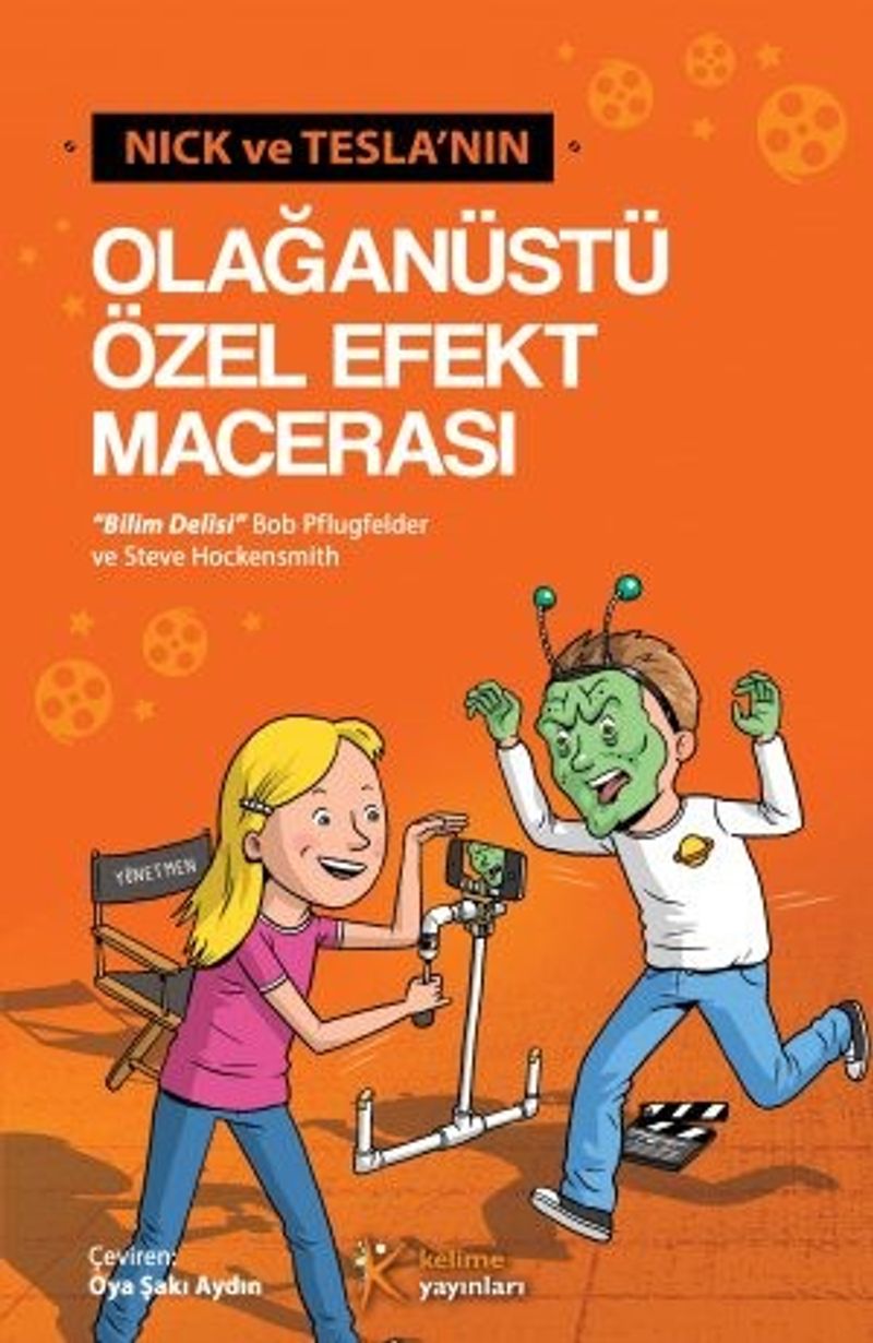 Nick ve Tesla'nın Olağanüstü Özel Efekt Macerası kitap kapağı
