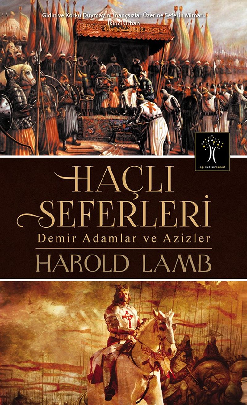 Haçlı Seferleri Demir Adamlar ve Azizler kitap kapağı