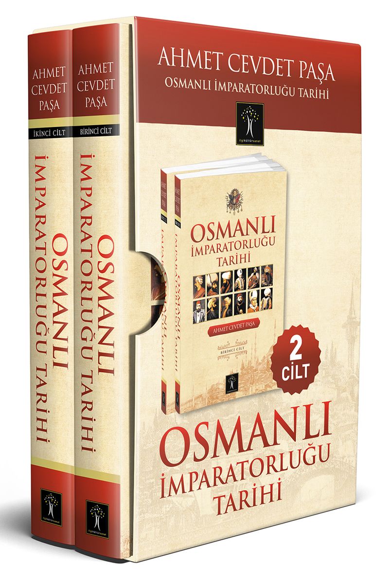 Osmanlı İmparatorluğu Tarihi / Ahmet Cevdet Paşa (2 Cilt) kitap kapağı