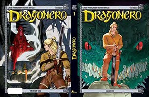 Dragonero -1 Ejderha Kanı - Simyacının Sırrı kitap kapağı