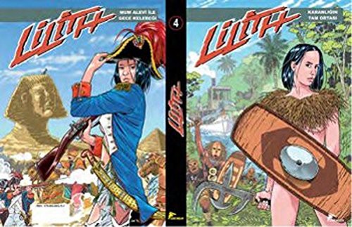 Lilith 4 Karanlığın Tam Ortası - Mum Alevi ile Gece Kelebeği kitap kapağı