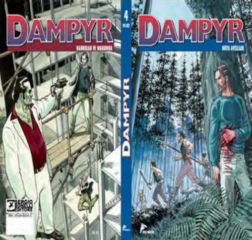 Dampyr Özel 1 Eski Köprünün Hikayesi - Lady Lamb'in Sırrı kitap kapağı