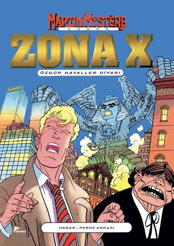 Zona X 5 - Ukbar - Sahne Gerisi kitap kapağı