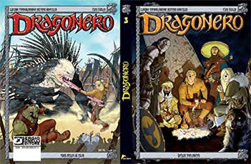 Dragonero -3 İzciler Toplantısı - Sivri Dişler ve Çelik kitap kapağı