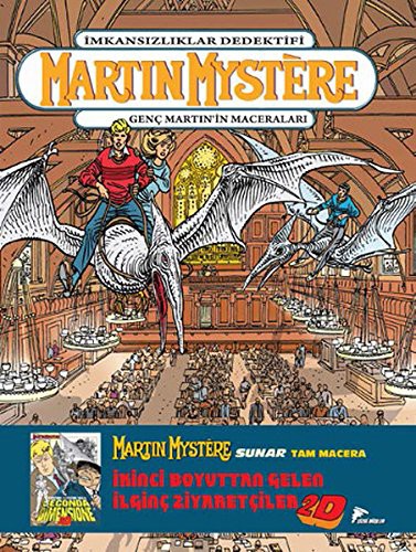 Martin Mystere Özel 2 / Genç Martin'in Maceraları-Genç Martin'in Acıları kitap kapağı