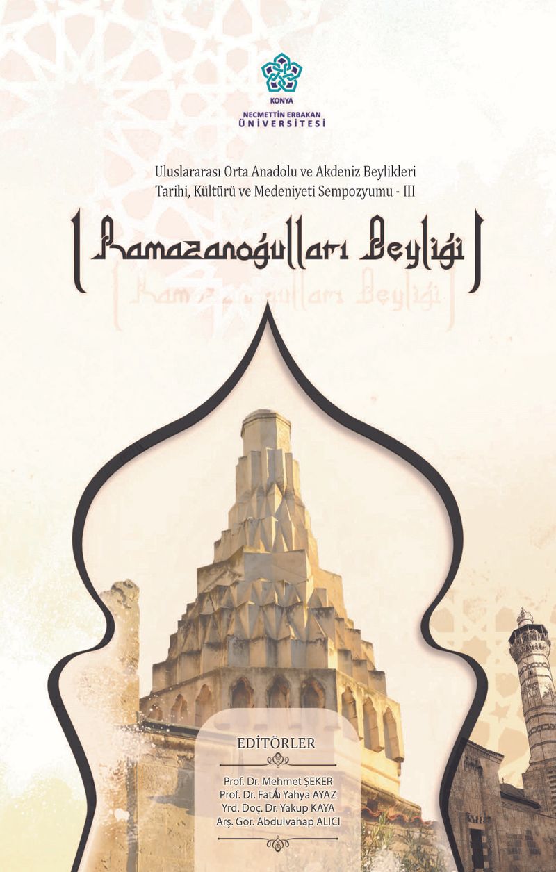 Ramazanoğulları Beyliği kitap kapağı