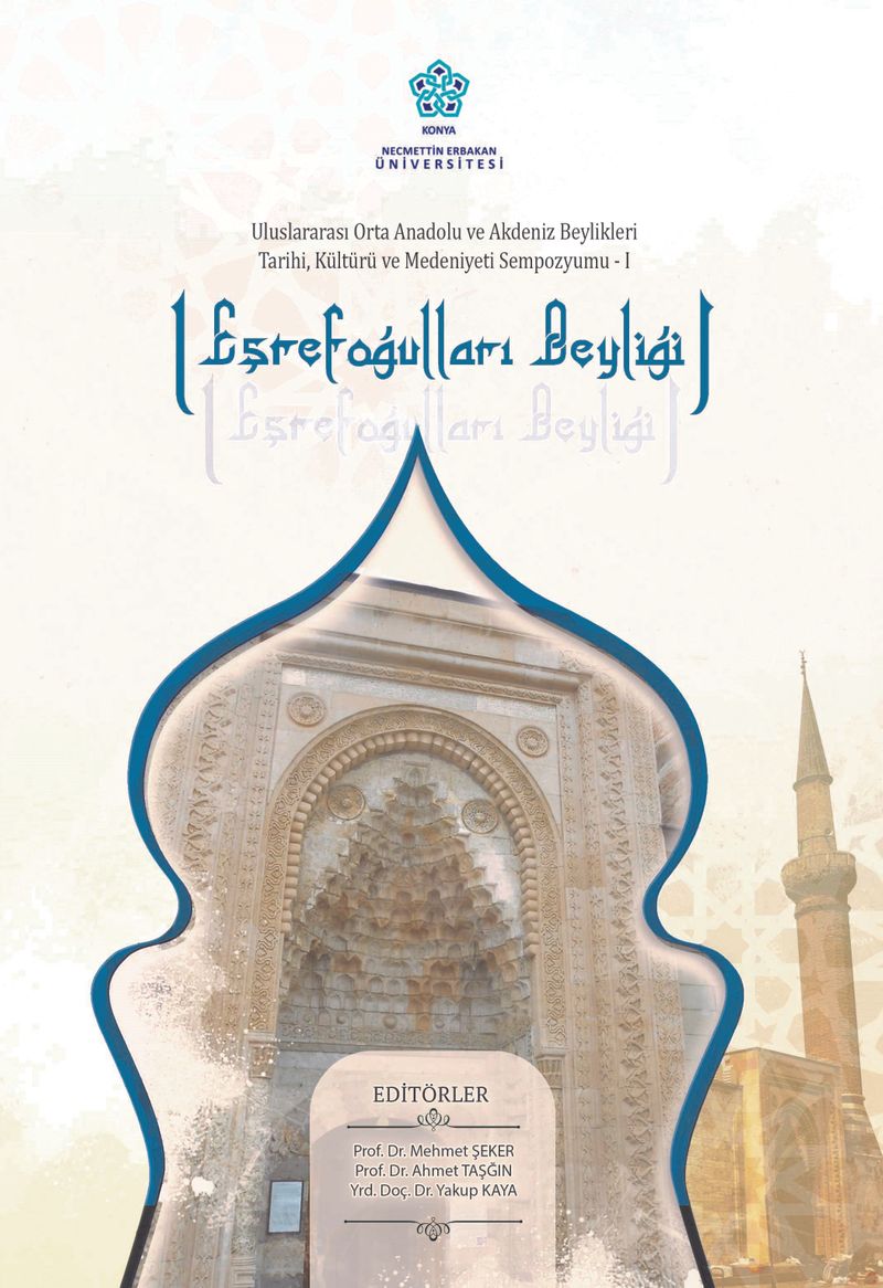 Eşrefoğulları Beyliği Kitabı kitap kapağı