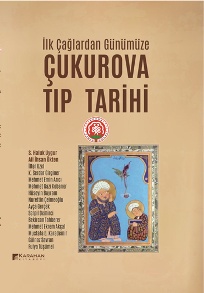 İlk Çağlardan Günümüze Çukurova Tıp Tarihi kitap kapağı
