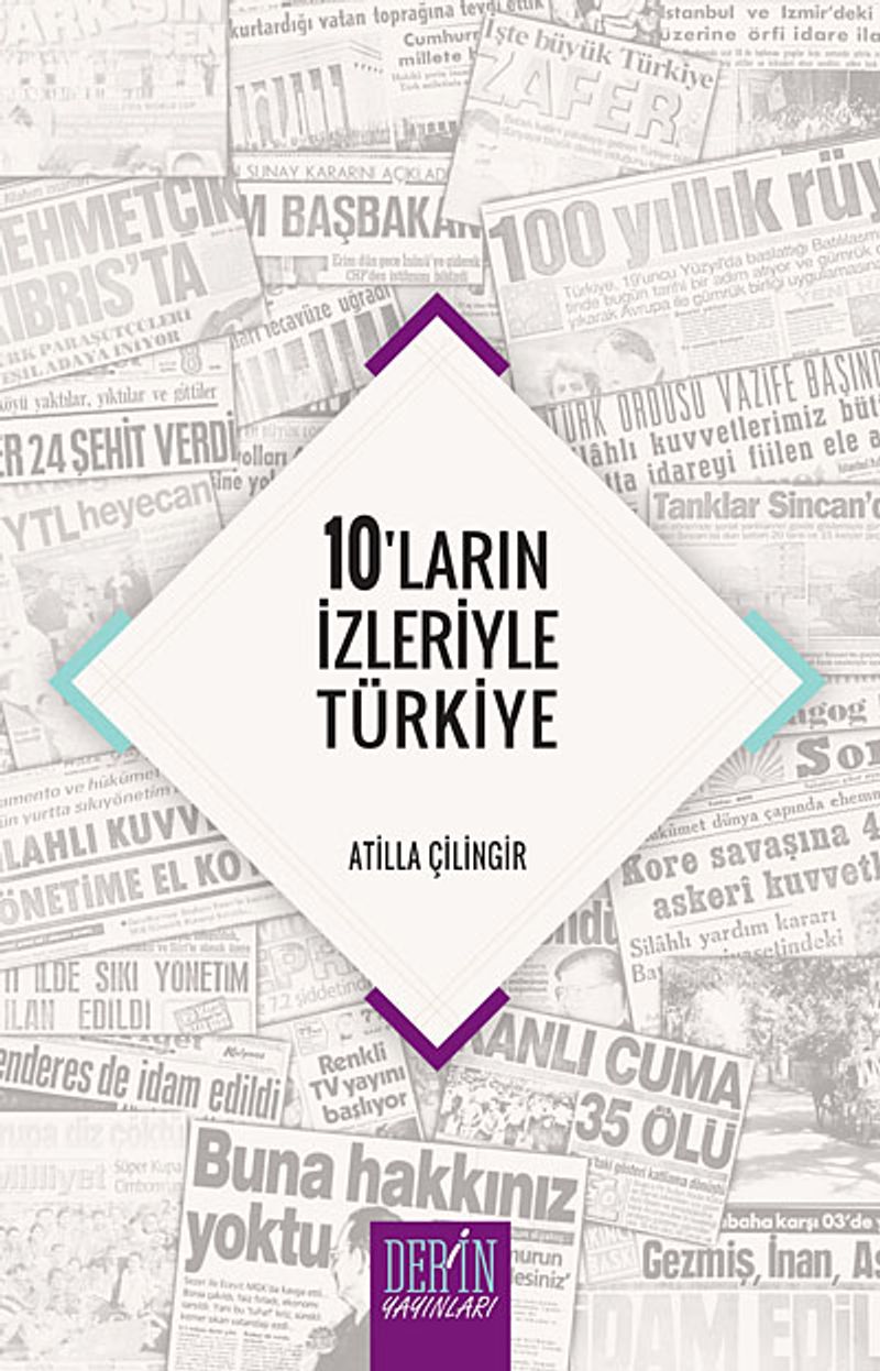 10'ların İzleriyle Türkiye kitap kapağı
