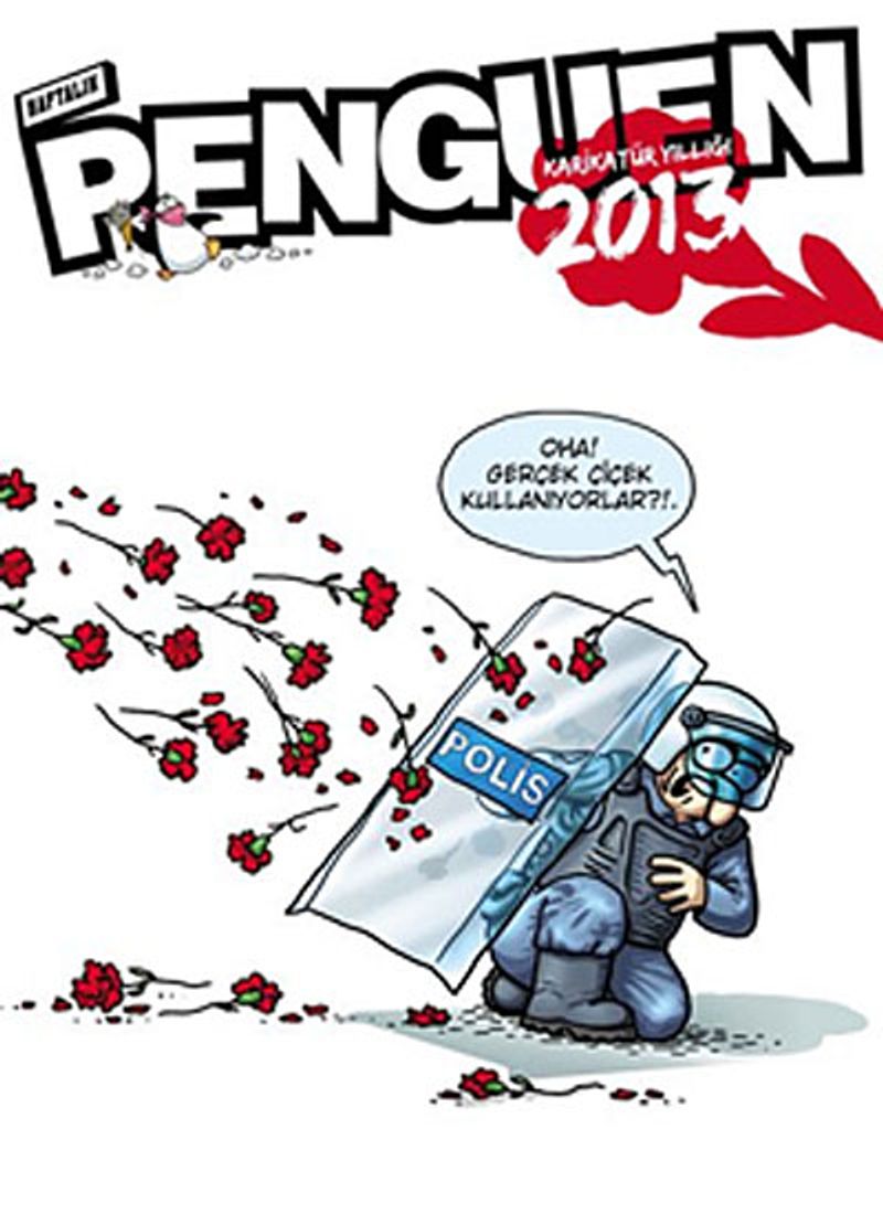 Penguen Karikatür Yıllığı -2013 kitap kapağı
