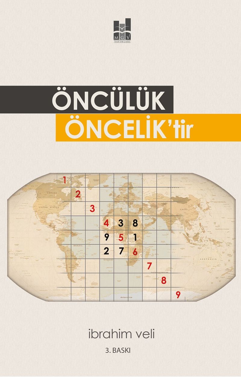 Öncülük Öncelik'tir kitap kapağı
