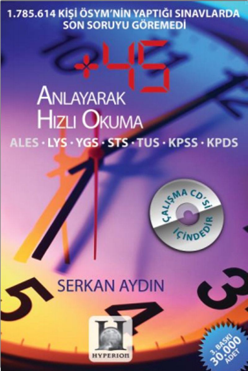 +45 Anlayarak Hızlı Okuma kitap kapağı