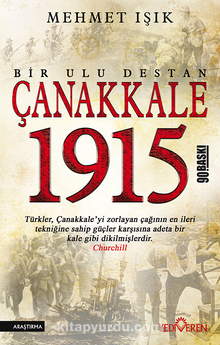 Bir Ulu Destan Çanakkale 1915 kitap kapağı