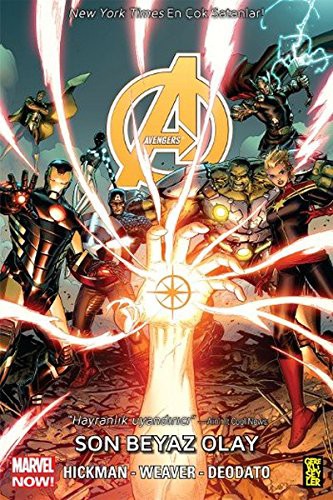 Avengers : Son Beyaz Olay kitap kapağı