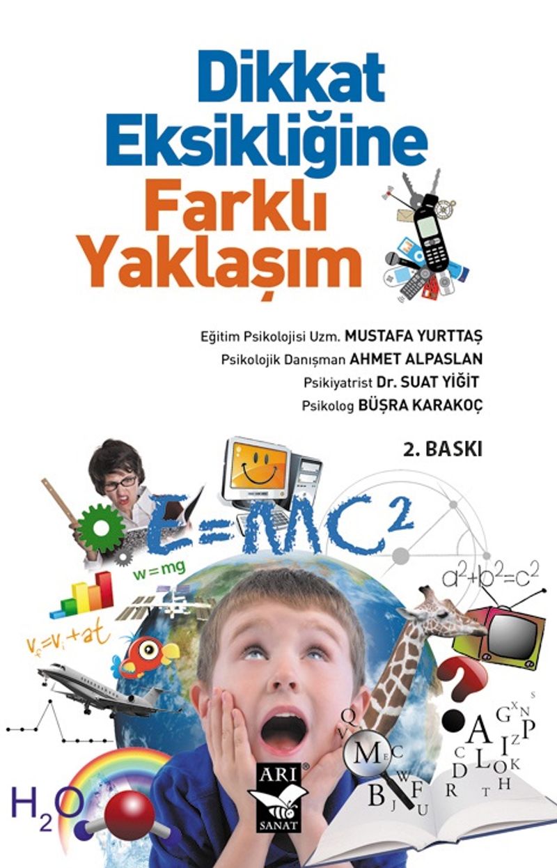 Dikkat Eksikliğine Farklı Yaklaşım kitap kapağı