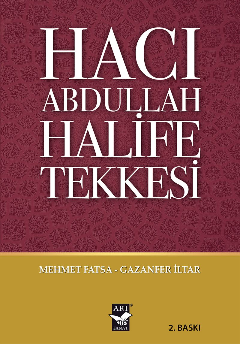 Hacı Abdullah Halife Tekkesi kitap kapağı